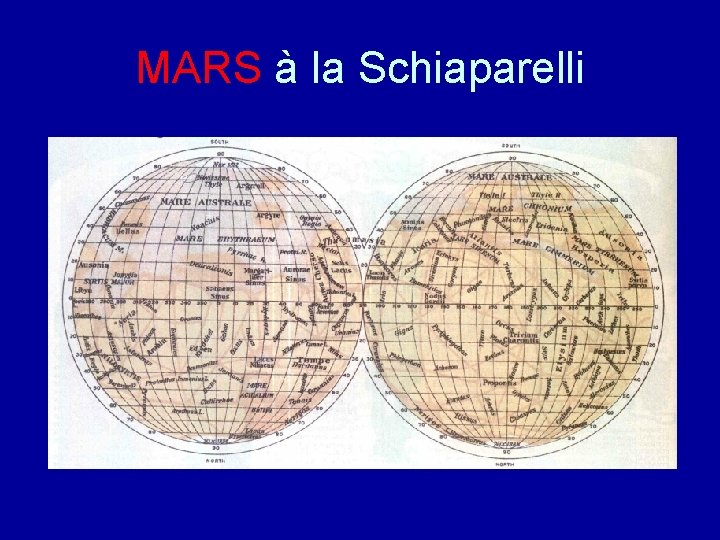 MARS à la Schiaparelli 