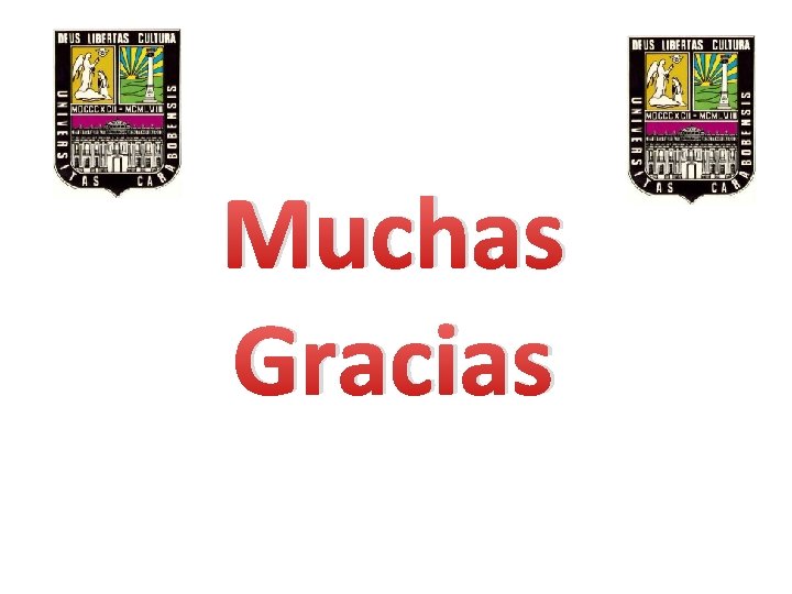 Muchas Gracias 