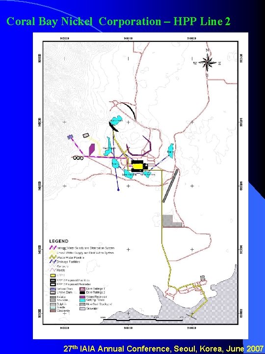 Coral Bay Nickel Corporation – HPP Line 2 27 th IAIA Annual Conference, Seoul,