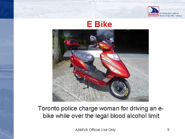 E Bike Toronto police charge woman for driving an ebike while over the legal