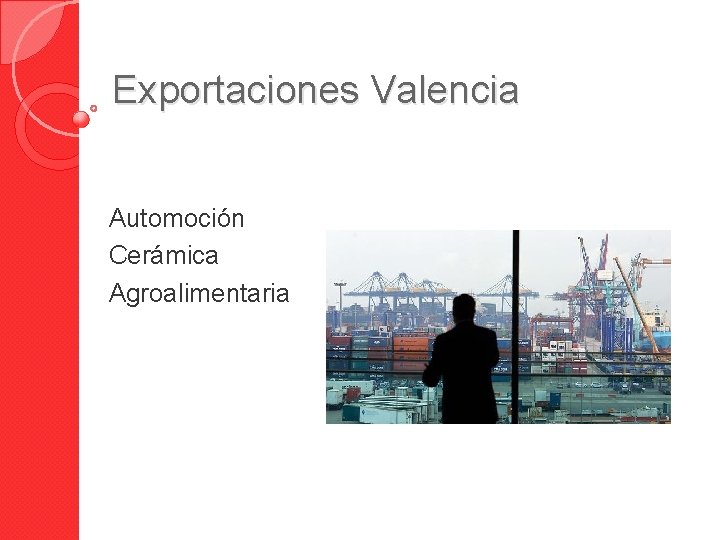 Exportaciones Valencia Automoción Cerámica Agroalimentaria 