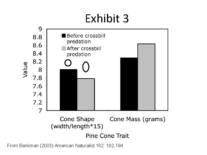 Exhibit 3 From Benkman (2003) American Naturalist 162: 182 -194. 