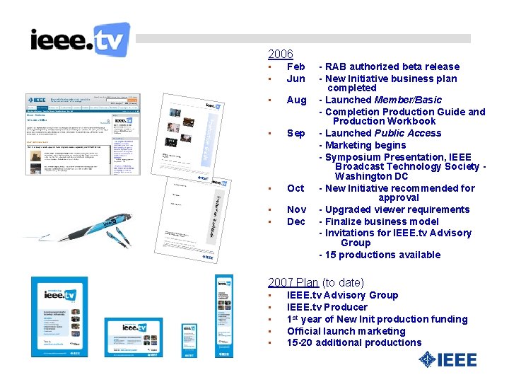 2006 • • Feb Jun • Aug • Sep • Oct • • Nov