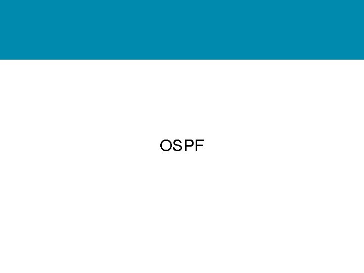 OSPF 