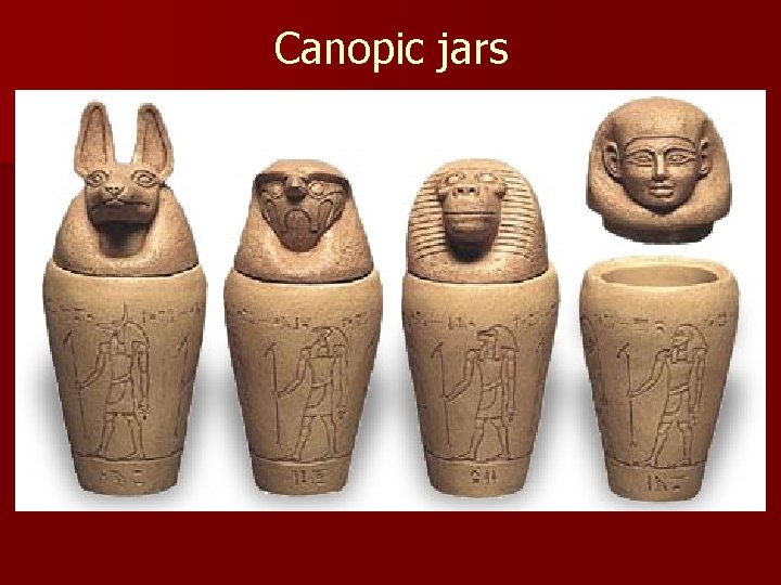 Canopic jars 