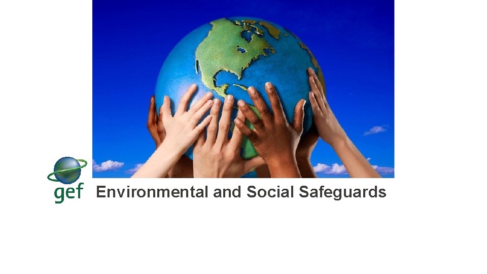 Environmental and Social Safeguards 