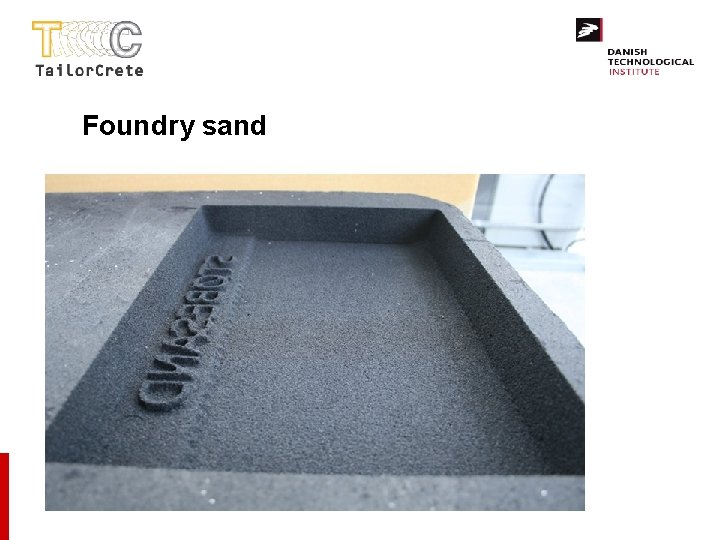 Foundry sand 