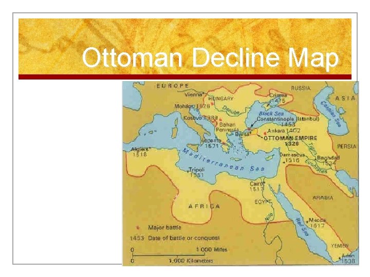 Ottoman Decline Map 