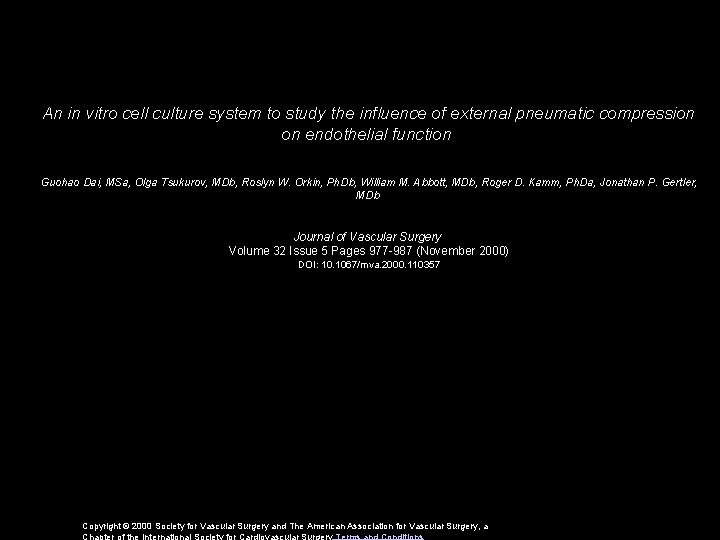 An in vitro cell culture system to study the influence of external pneumatic compression