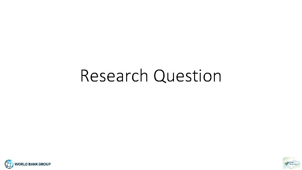 Research Question 