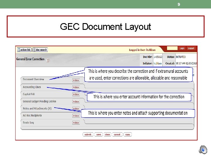 9 GEC Document Layout 