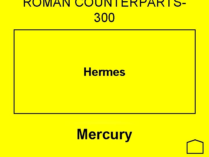 ROMAN COUNTERPARTS 300 Hermes Mercury 