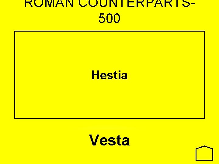 ROMAN COUNTERPARTS 500 Hestia Vesta 