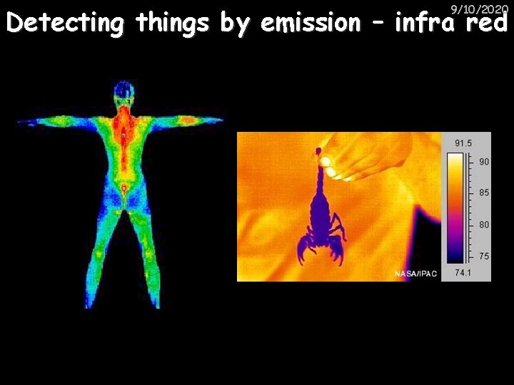 9/10/2020 Detecting things by emission – infra red 