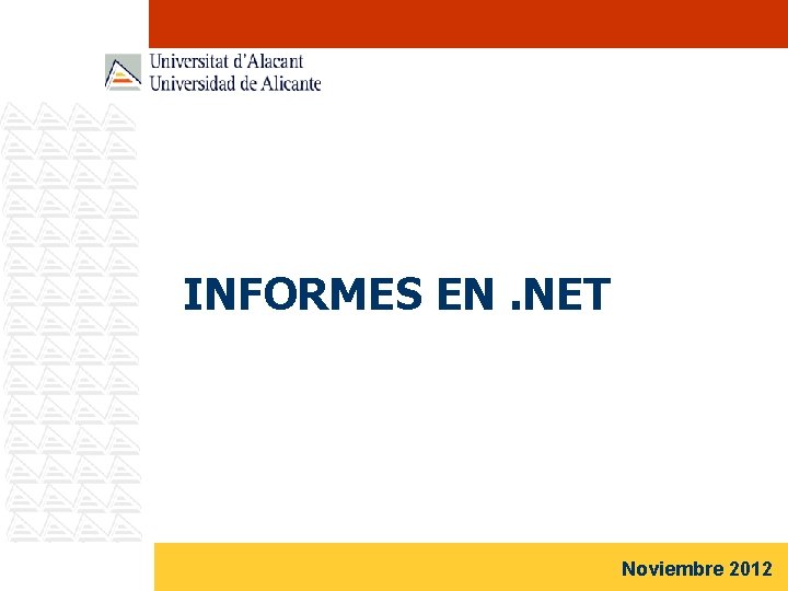 INFORMES EN. NET Noviembre 2012 