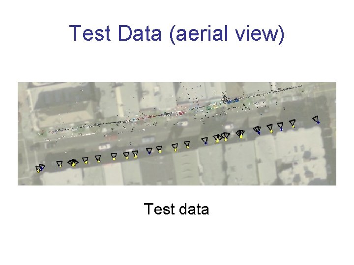 Test Data (aerial view) Test data 