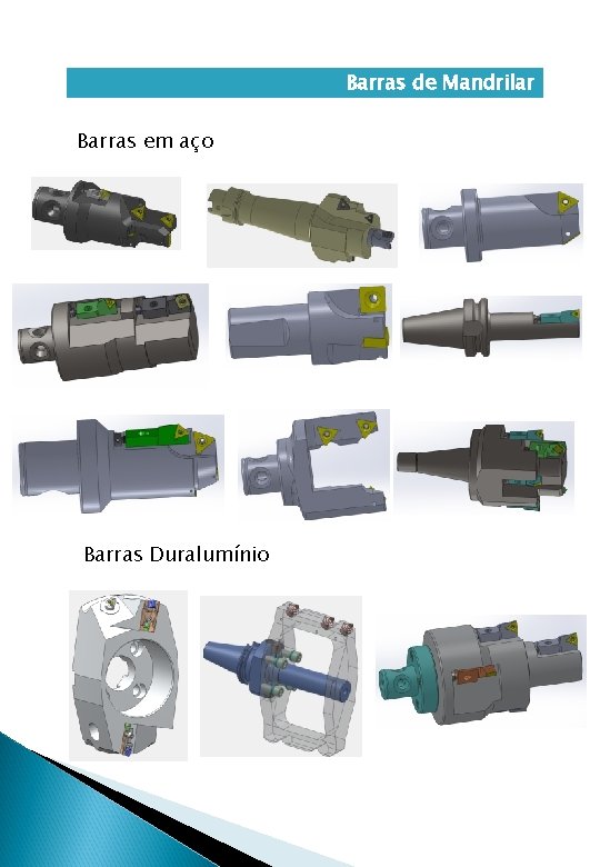 Barras de Mandrilar Barras em aço Barras Duralumínio 