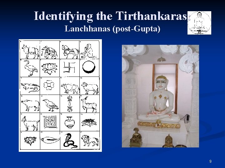 Identifying the Tirthankaras: Lanchhanas (post-Gupta) 9 Identifying the Tirthankaras: Lanchhanas (post-Gupta) 9