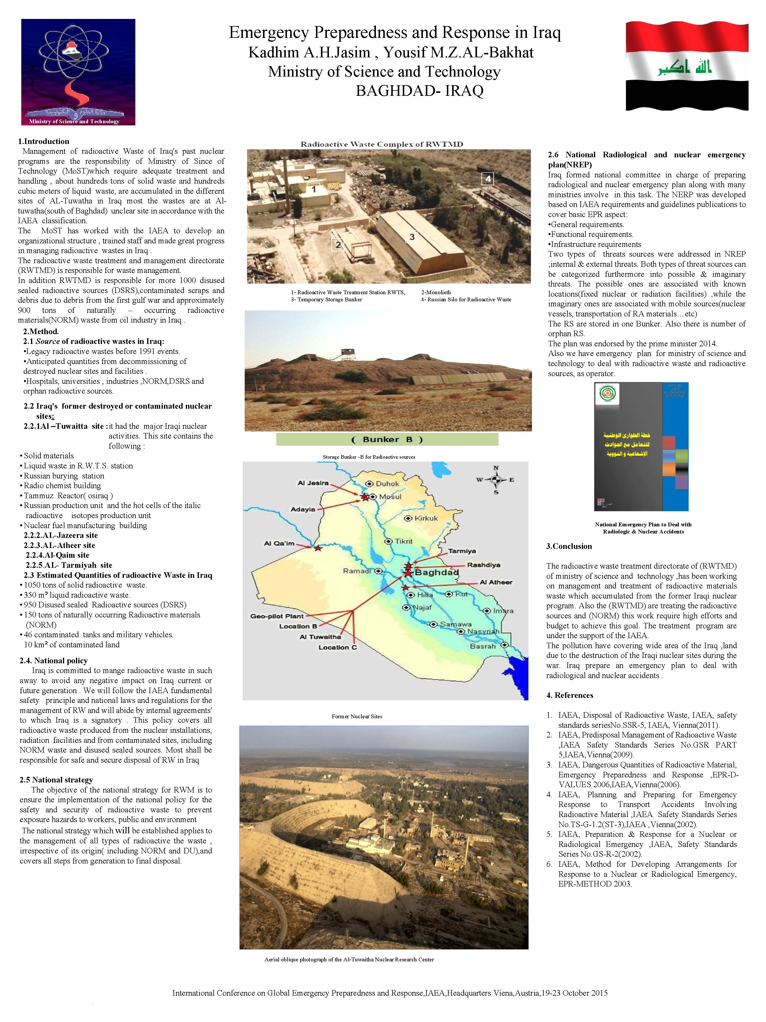Emergency Preparedness and Response in Iraq Kadhim A. H. Jasim , Yousif M. Z. Emergency Preparedness and Response in Iraq Kadhim A. H. Jasim , Yousif M. Z.