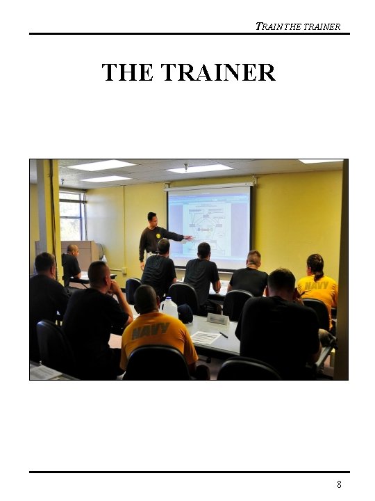 TRAIN THE TRAINER 8 