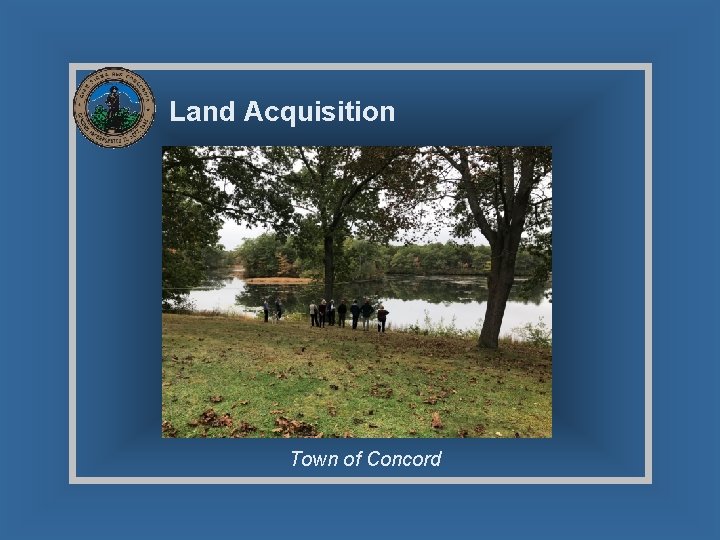 Land Acquisition Town of Concord 