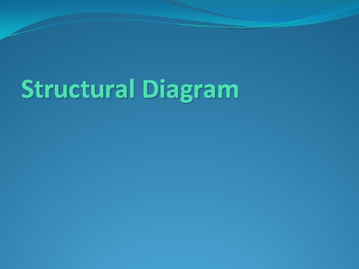 Structural Diagram 