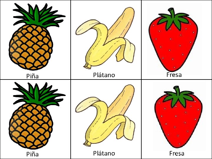 Piña Plátano Fresa 