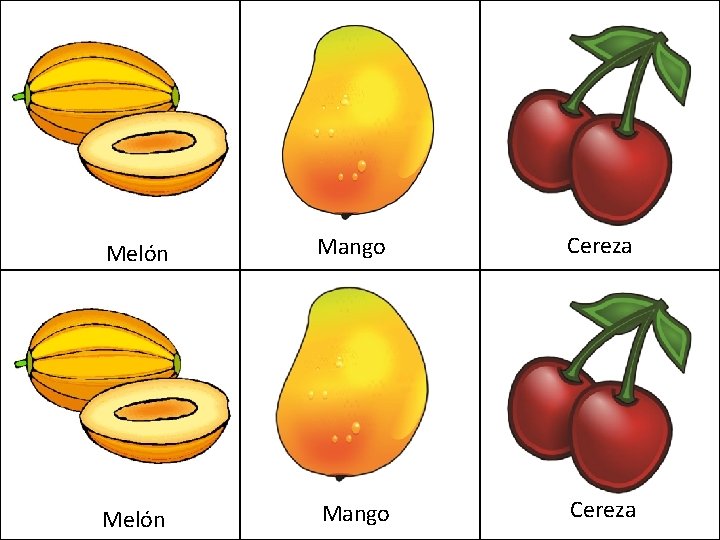 Melón Mango Cereza 