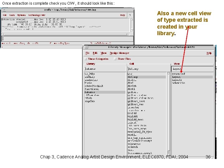 Once extraction is complete check you CIW , it should look like this: :