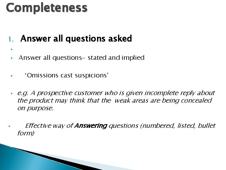 SESSION 2 Seven Cs of Business Writing Course