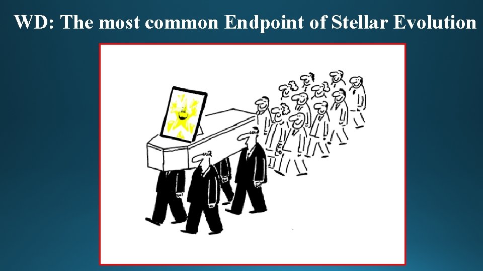 WD: The most common Endpoint of Stellar Evolution 