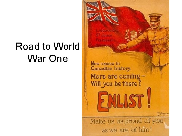 Road to World War One 