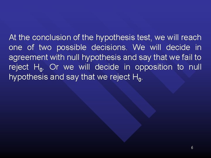HYPOTHESIS TESTING 1 Introduction The purpose of hypothesis