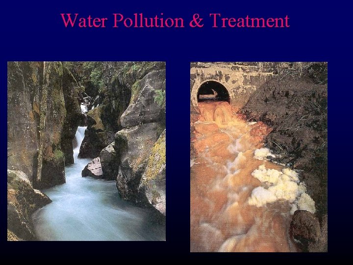 Water Pollution & Treatment 