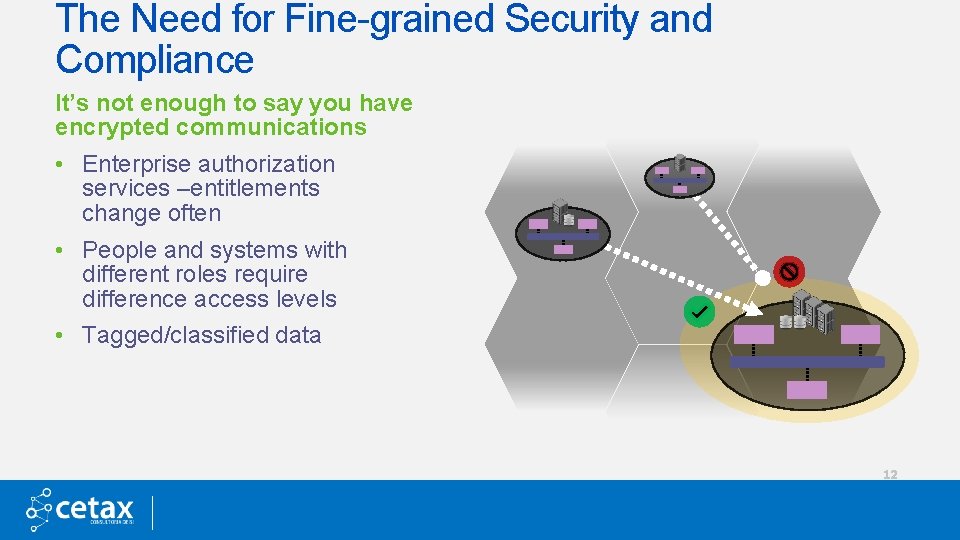 The Need for Fine-grained Security and Compliance It’s not enough to say you have