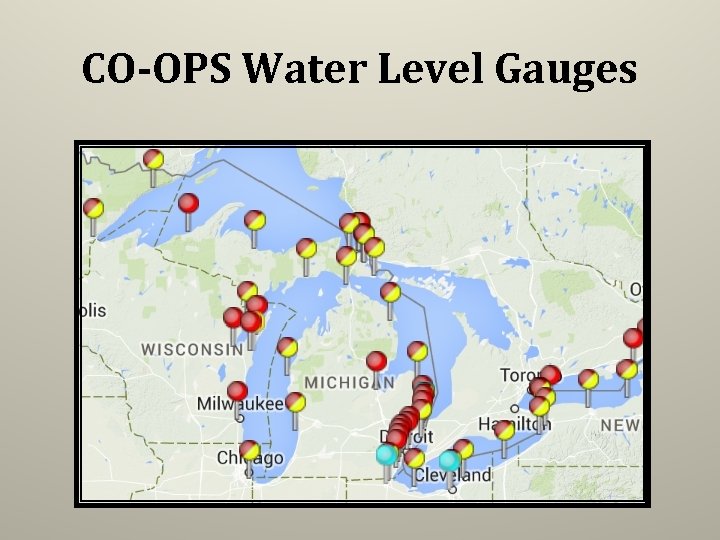 CO-OPS Water Level Gauges 