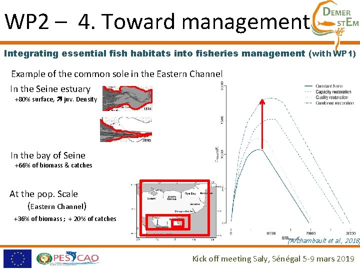 WP 2 – 4. Toward management Integrating essential fish habitats into fisheries management (with WP 2 – 4. Toward management Integrating essential fish habitats into fisheries management (with