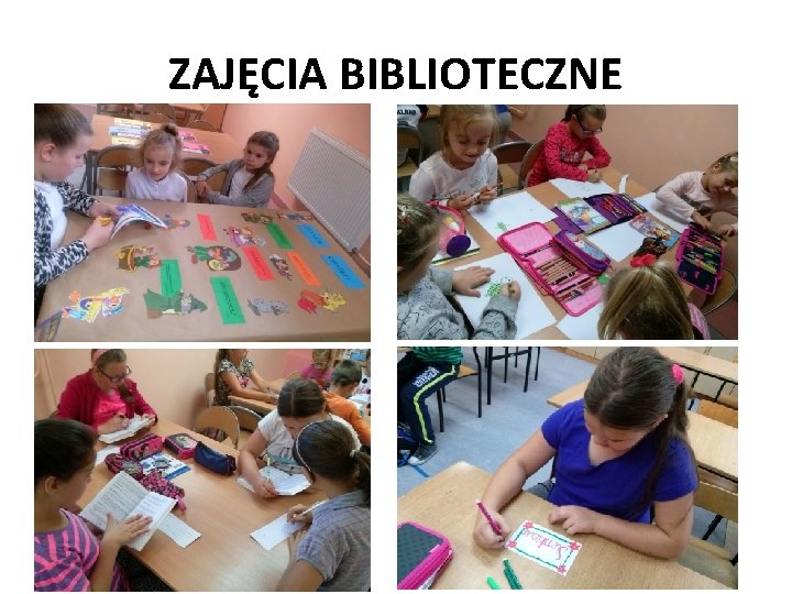 ZAJĘCIA BIBLIOTECZNE 