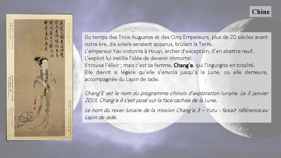 Chine Du temps des Trois Augustes et des Cinq Empereurs, plus de 20 siècles