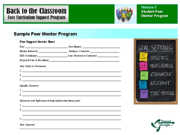Module 3 Student Peer Mentor Program Sample Peer Mentor Program Peer Support Service Sheet Module 3 Student Peer Mentor Program Sample Peer Mentor Program Peer Support Service Sheet