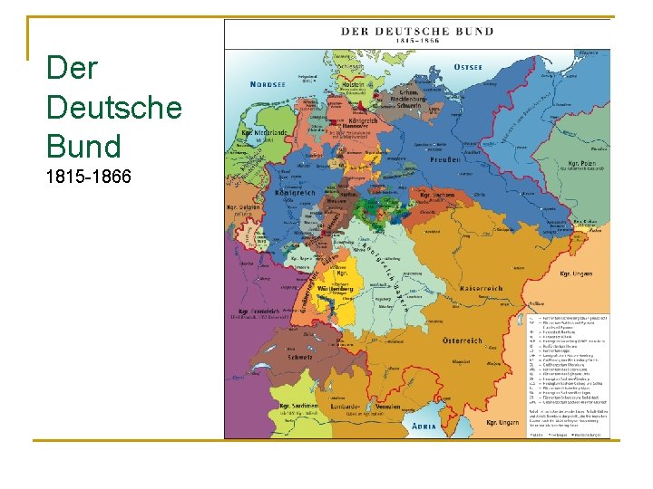 Der Deutsche Bund 1815 -1866 