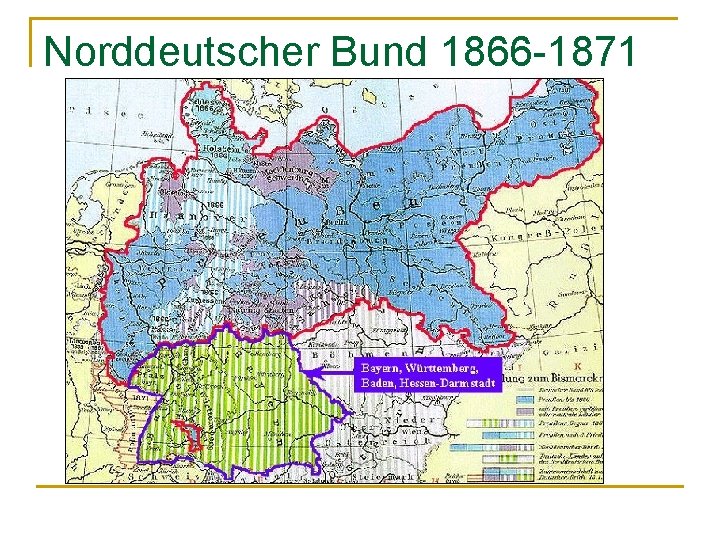 Norddeutscher Bund 1866 -1871 