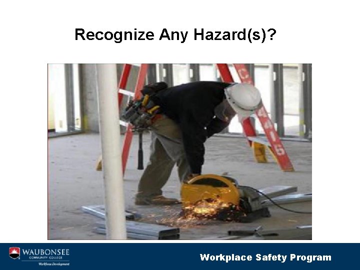 Recognize Any Hazard(s)? Workplace Safety Program 