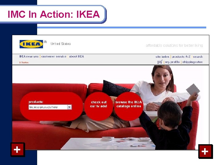 IMC In Action: IKEA + + 