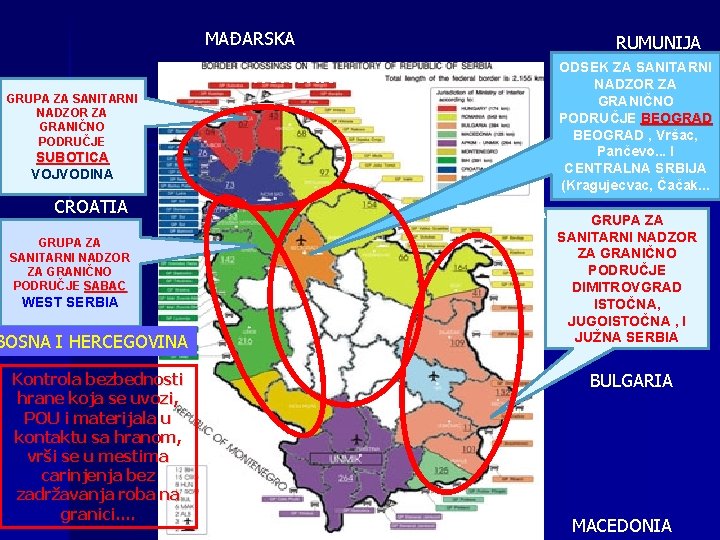 MAĐARSKA RUMUNIJA ODSEK ZA SANITARNI NADZOR ZA GRANIČNO PODRUČJE BEOGRAD , Vršac, Pančevo. .