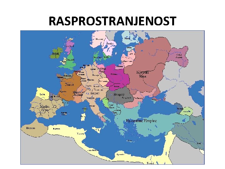 RASPROSTRANJENOST 