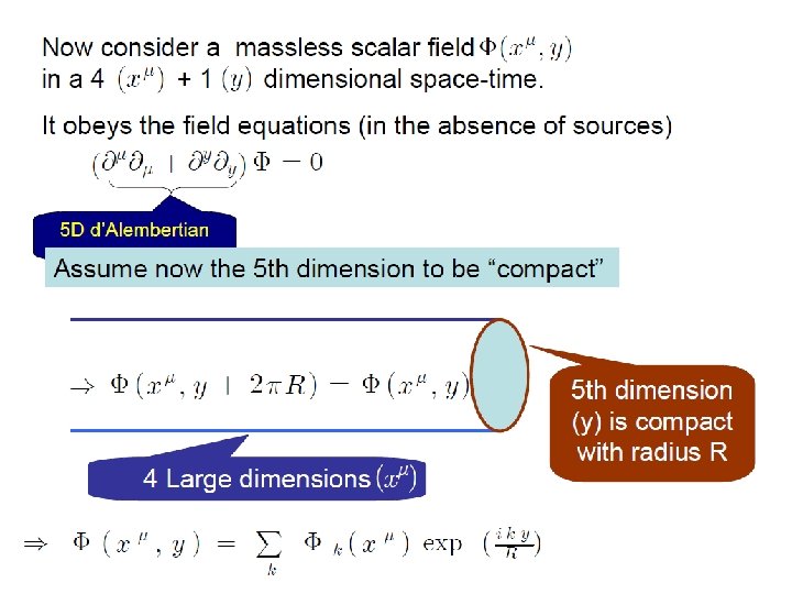 Large Distance Modification Of Gravity The Example Of