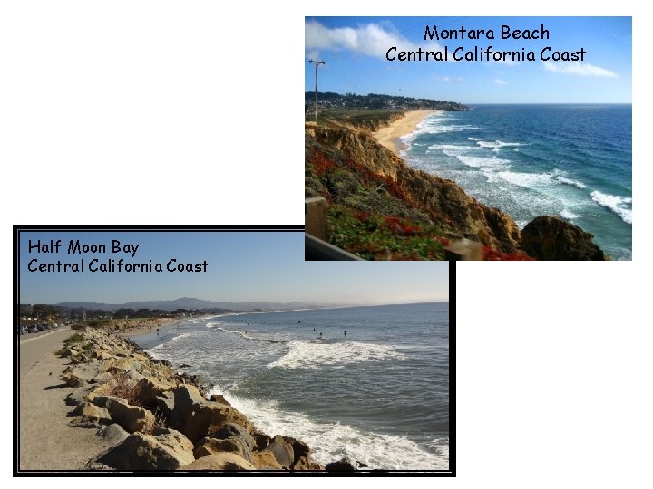 Montara Beach Central California Coast Half Moon Bay Central California Coast 