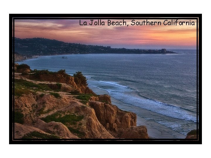 La Jolla Beach, Southern California 