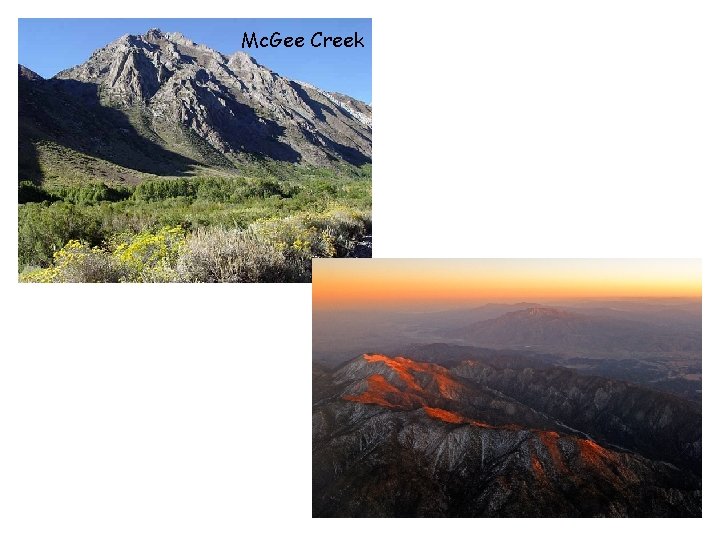 Mc. Gee Creek 